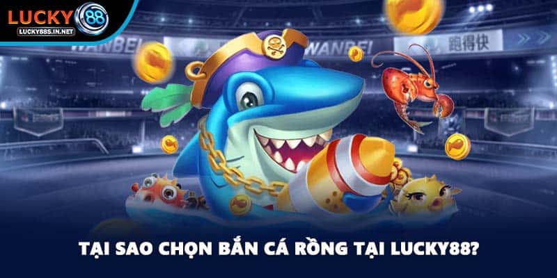 Tại sao chọn bắn cá rồng tại Lucky88?